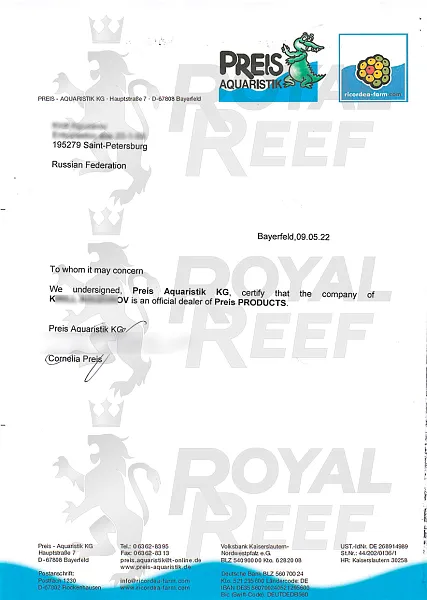 Preis Aquaristik