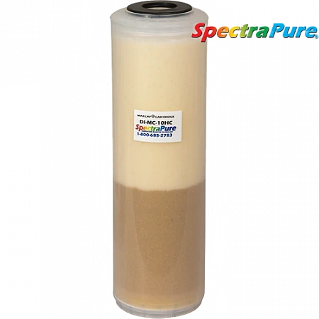 Деионизационный картридж длительного срока службы SpectraPure® MaxCap® High Capacity DI Cartridge - 10" -DI-MC-10HC Картридж SpectraPure MaxCap DI 10" с индикацией